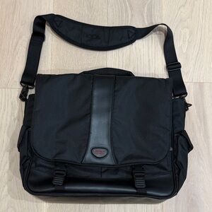 Tumi Black Messenger Bag